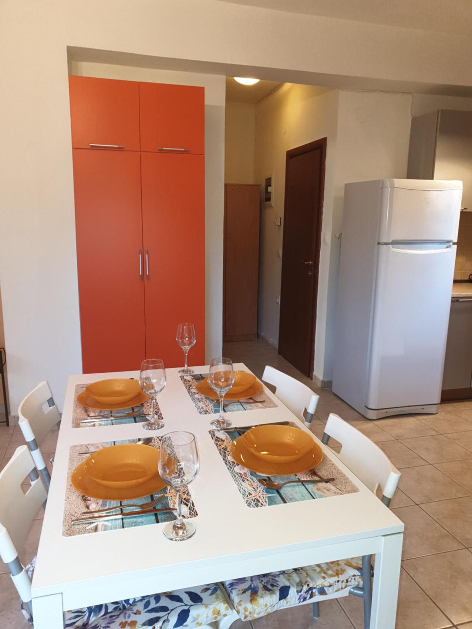 Irina Apartment Afitos Bagian luar foto